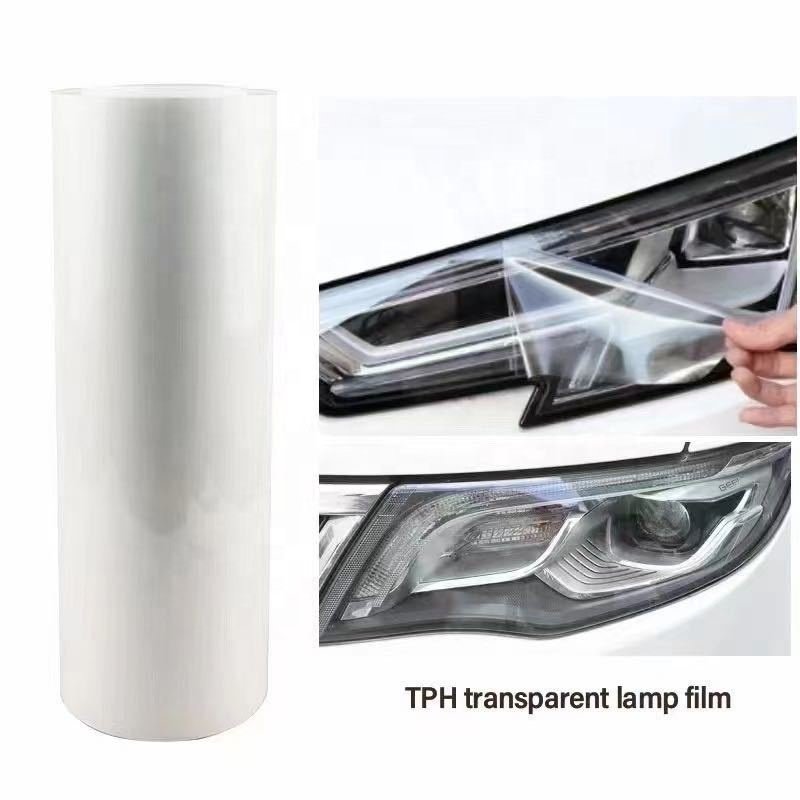 PLAYLAMPS High Glossy Auto Headlight Taillight Decal TPH Protective Car Lamp Vinyl Film