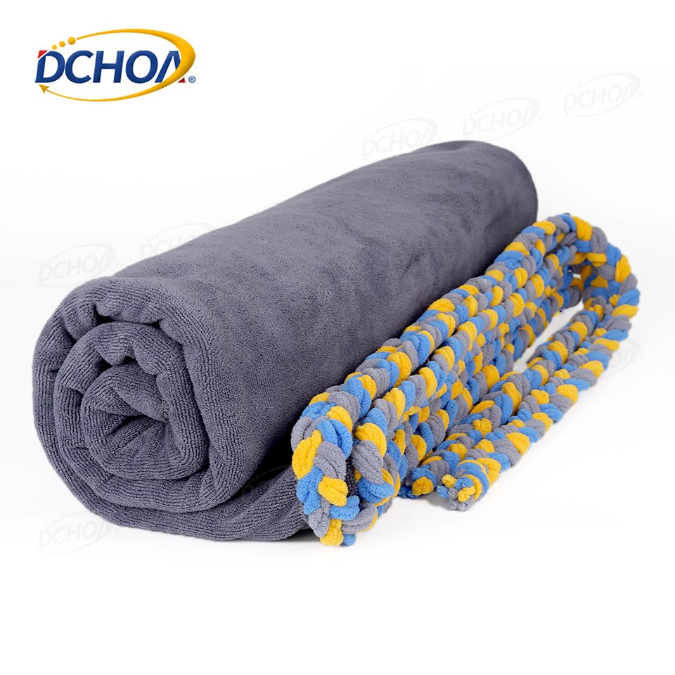 DCHOA Car Microfiber Dash Towel Cover For Window tint Film Installation With Soak Rope