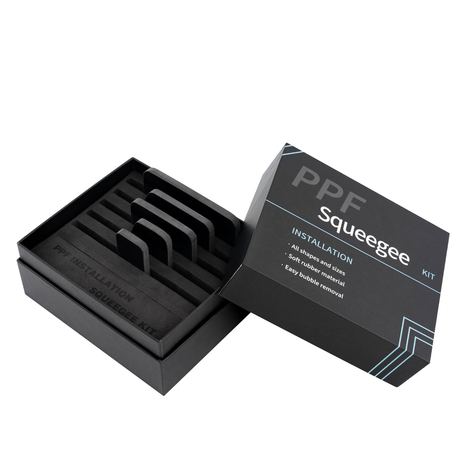 Tint Wrap Vinyl Installation Kit Car Film Ppf Squeegee for Window Tools Ppf Squeegee with box