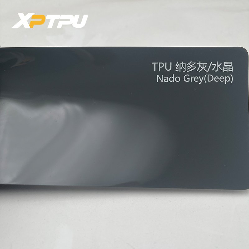 Glossy Nardo Grey Auto Vinyl Wrap 60in*60ft PET PVC Car Wrap Air Bubble Free Car Stickers Glossy Car Body Wrap