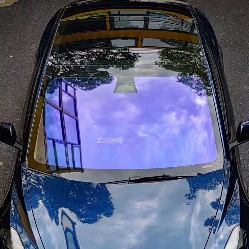 Custom Global Lowest Price PPF Source Factory Purple Chameleon Film VLT 20%-70% Window Self Healing Car Paint Protection Film