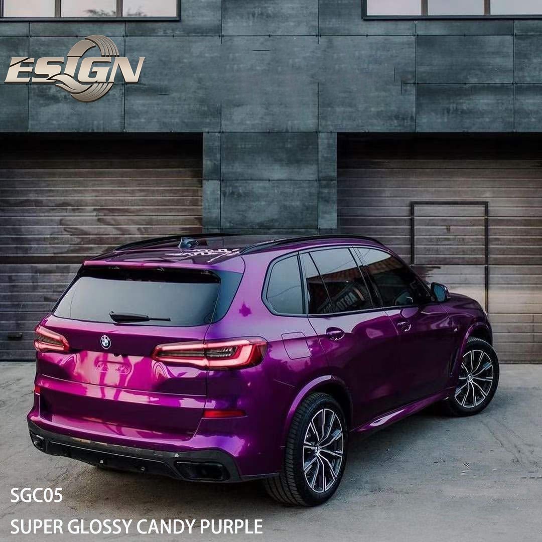 AURORA Candy Purple Car Wrap Vinyl Film Foil Stickers Custom Automotive Cover Decal with Air Bubble Free