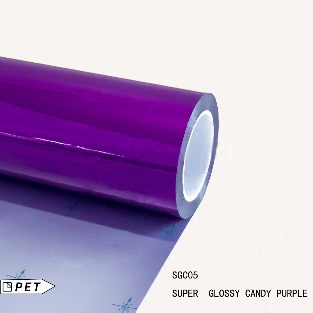 AURORA Candy Purple Car Wrap Vinyl Film Foil Stickers Custom Automotive Cover Decal with Air Bubble Free