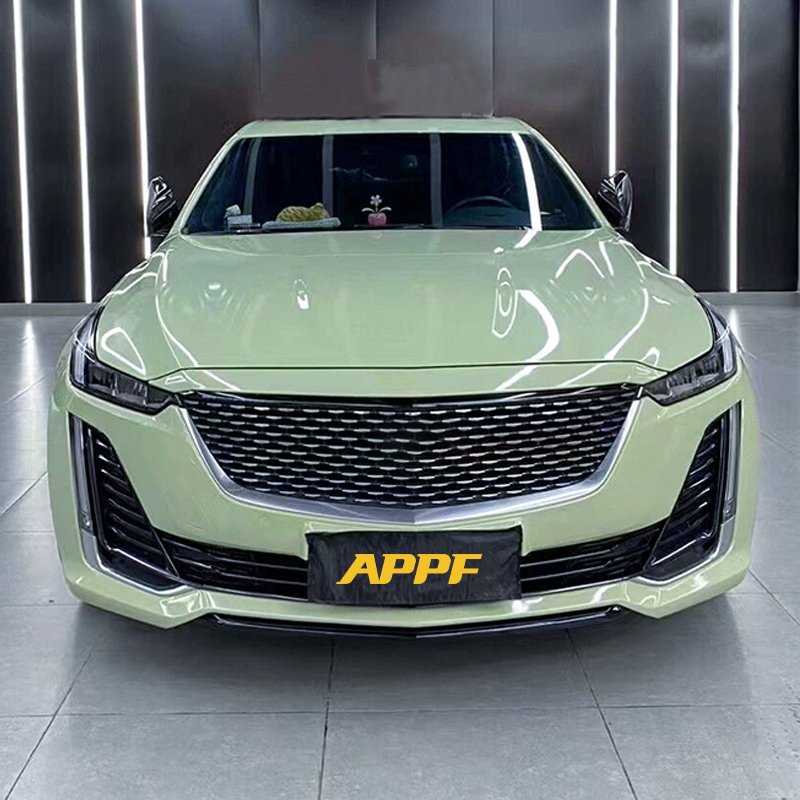 1.52*15m/Roll Self Healing Tpu Color Change Film Colored Ppf Film Paint Protection Film Vinyl Wrap Tpu Khaki Green For Car