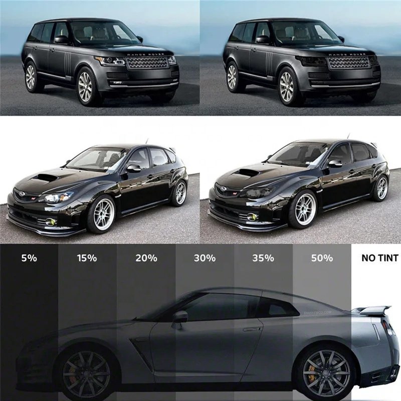 XPEL Quality 1%Vlt High Heat Insulation Skin Care Protection Sun Blocking Film Nano Ceramic Car Solar Window Tint Film