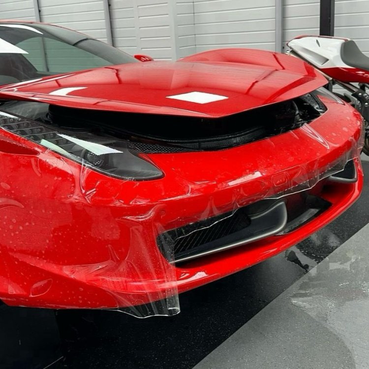 Automotive TPU High Glossy PPF Car Film Anti Scratch Accessories Clear Paint Protection Film For Car Body