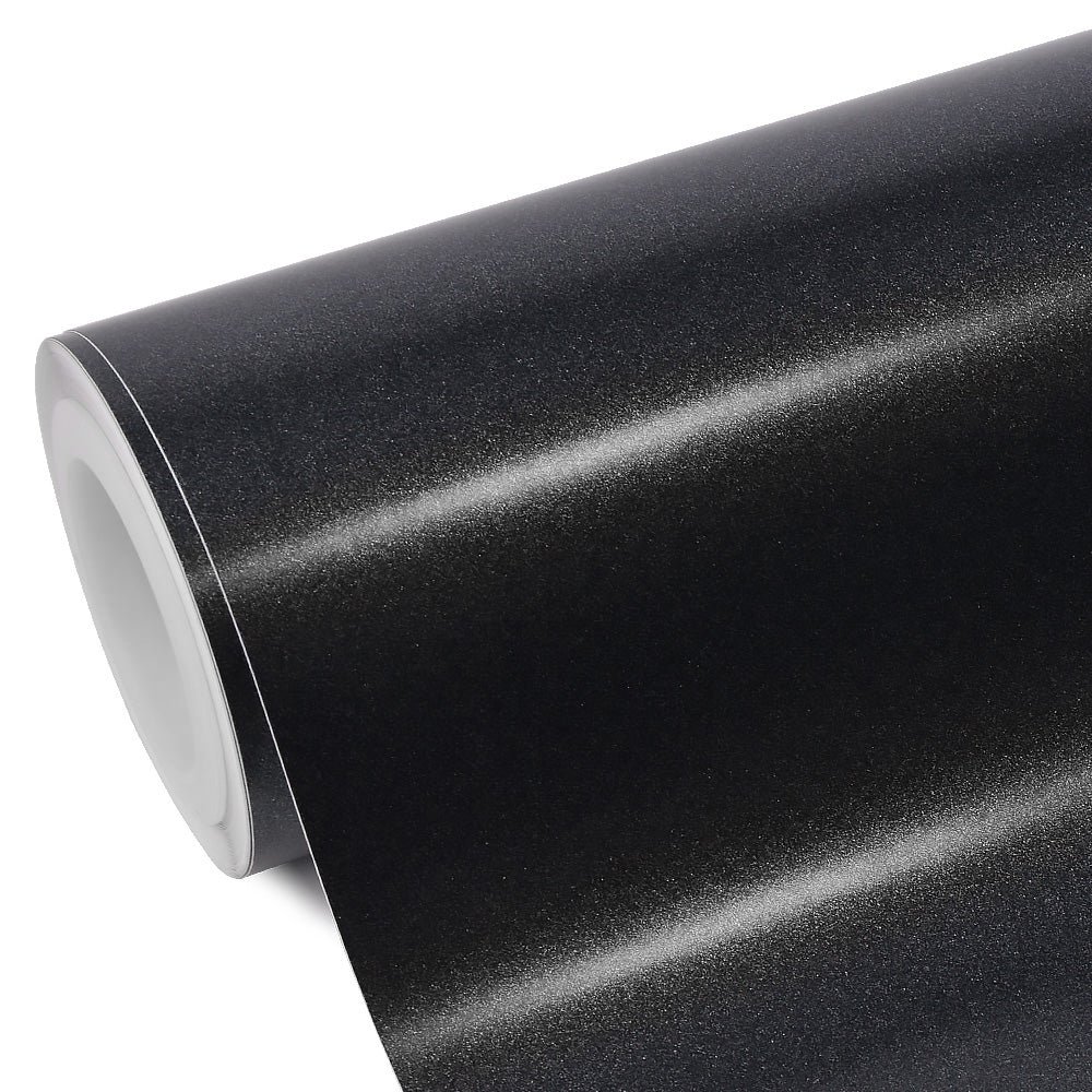 HIGHCOOL EM-110 6.5mil PVC Car Wrap Film Self-Healing Pearl Metal Space Grey Full Body High Gloss Tint Color Changing Car Film