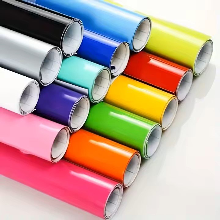 HIGHCOOL EM-110 6.5mil PVC Car Wrap Film Self-Healing Pearl Metal Space Grey Full Body High Gloss Tint Color Changing Car Film