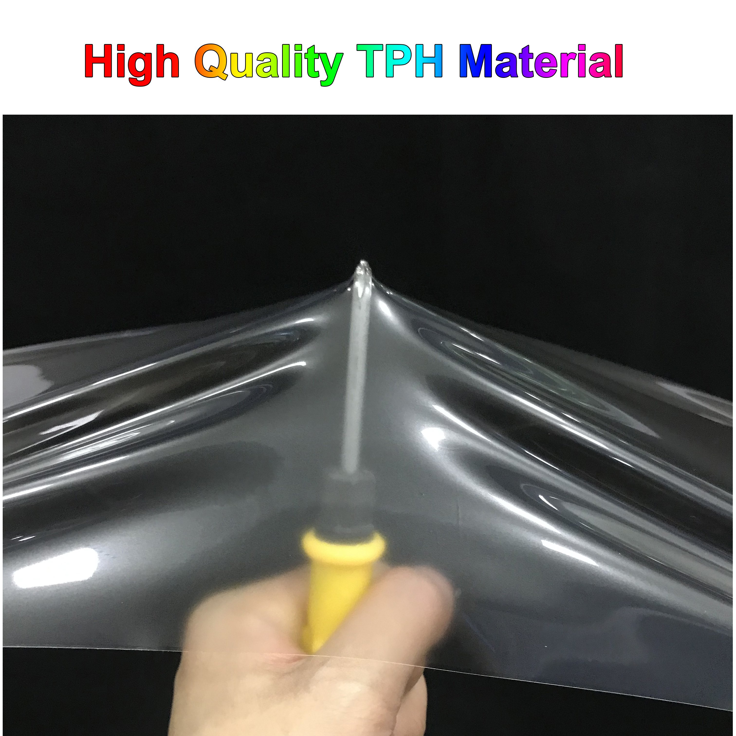 Hot Sales Glossy Clear 7.5 Mil Coated Anti-Scratch TPH Car Film PPF Wrap Vinyl Luxury Business Hydrophilic Auto Car Body