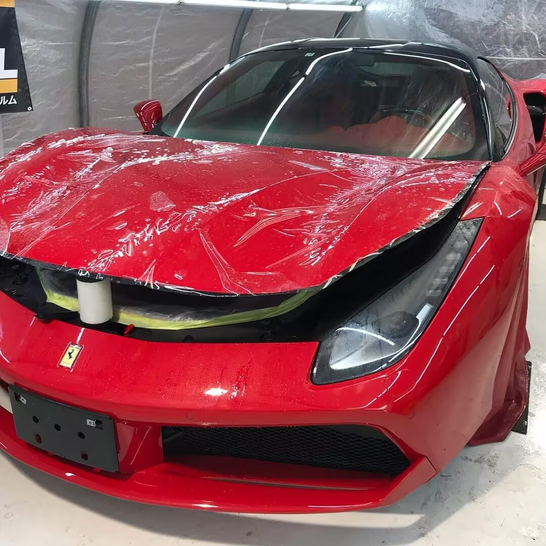 Hot Sales Glossy Clear 7.5 Mil Coated Anti-Scratch TPH Car Film PPF Wrap Vinyl Luxury Business Hydrophilic Auto Car Body