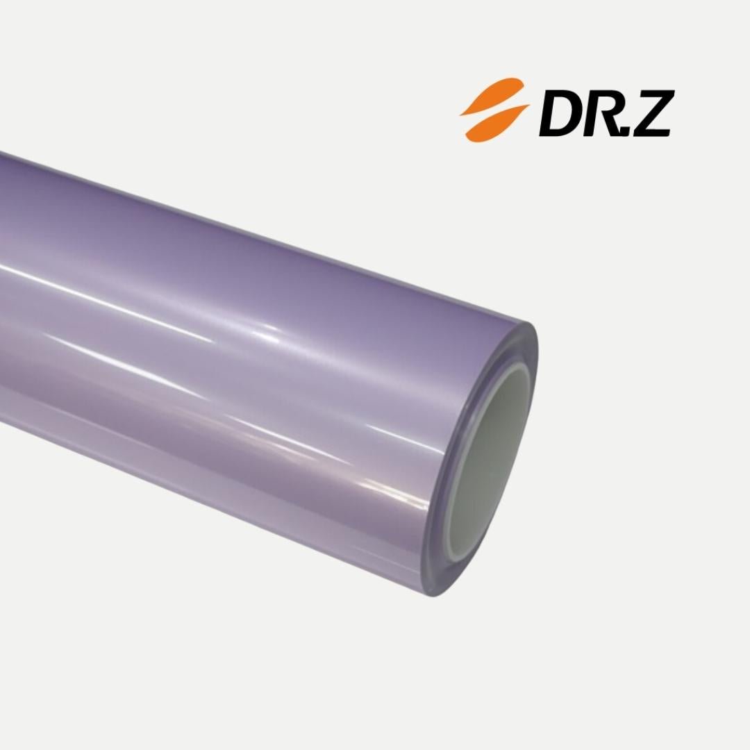 Candy Metallic Gray Purple Color TPU PPF paint protection film car films 1 rolls 1.52*16M thickness 8mil Color Change PPF