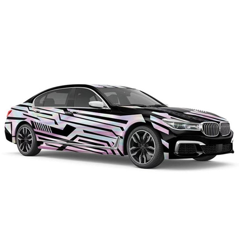 Streamer green aurora Series Car Wrap Vinyl Metallic Auto Body Sticker Self Adhesive Vehicle Wrapping Foil Car Wrap Film