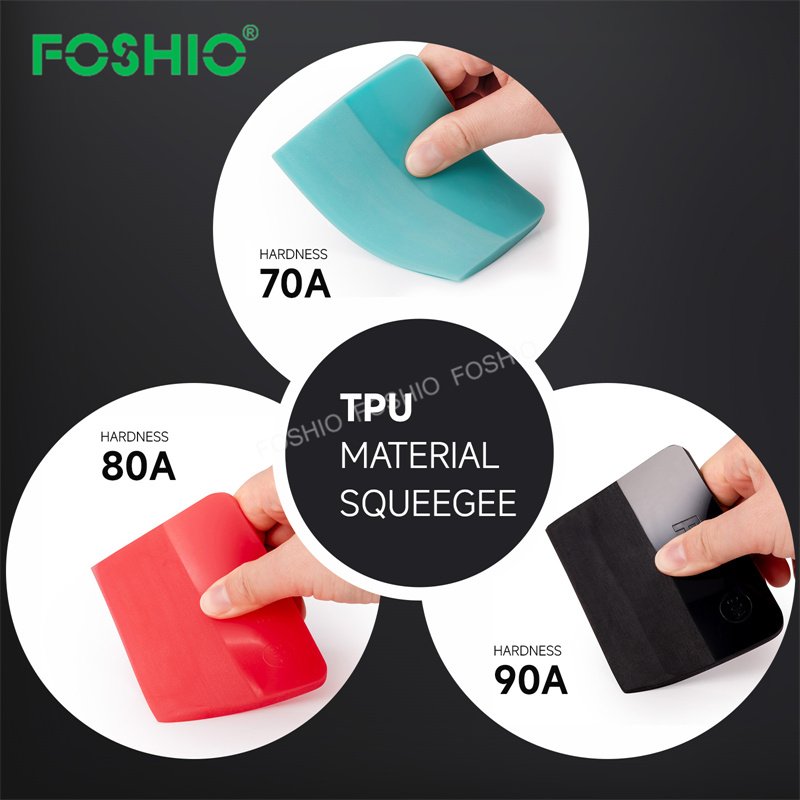 Foshio Hot Sale Car Detailer Ppf Squeegee Wrapping Tool Set Color Change