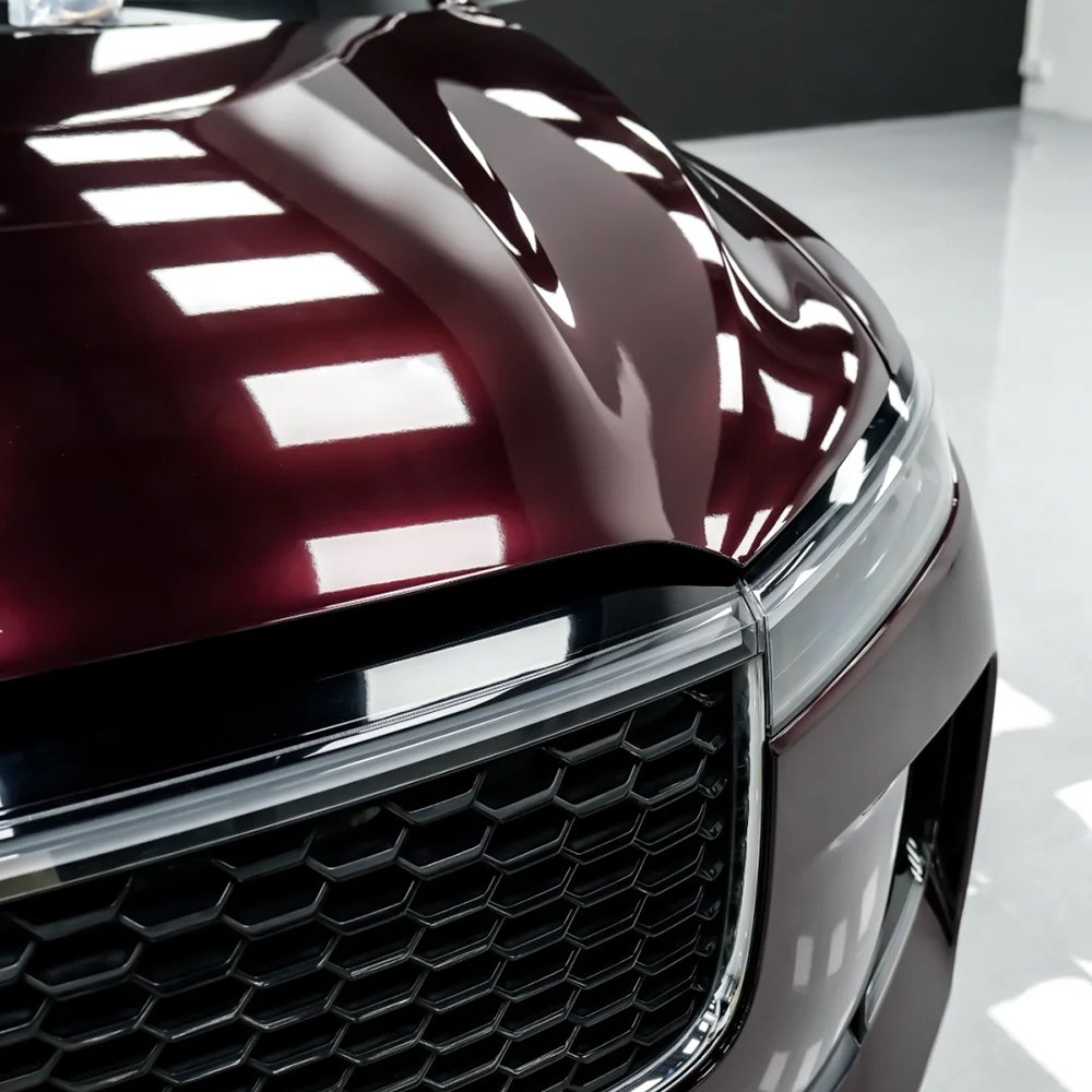 Wrapmaster 1.52*17m Super Gloss Metallic Black Rose Wrap Film Auto Accessories Car Film Vinyl Wrap