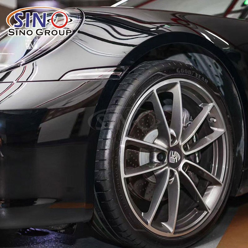 5 Years Warranty Self Healing Super High Gloss Metallic Auto Bright Black Color Car Film TPU PPF Paint Protection Film