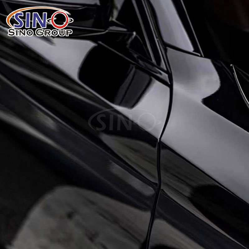 5 Years Warranty Self Healing Super High Gloss Metallic Auto Bright Black Color Car Film TPU PPF Paint Protection Film