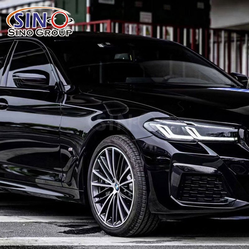5 Years Warranty Self Healing Super High Gloss Metallic Auto Bright Black Color Car Film TPU PPF Paint Protection Film