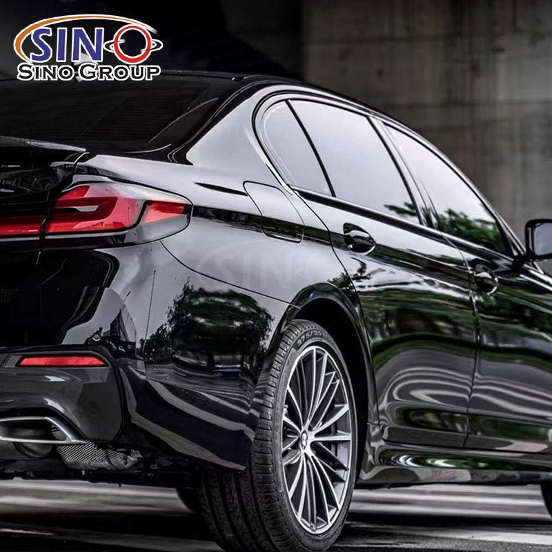 5 Years Warranty Self Healing Super High Gloss Metallic Auto Bright Black Color Car Film TPU PPF Paint Protection Film