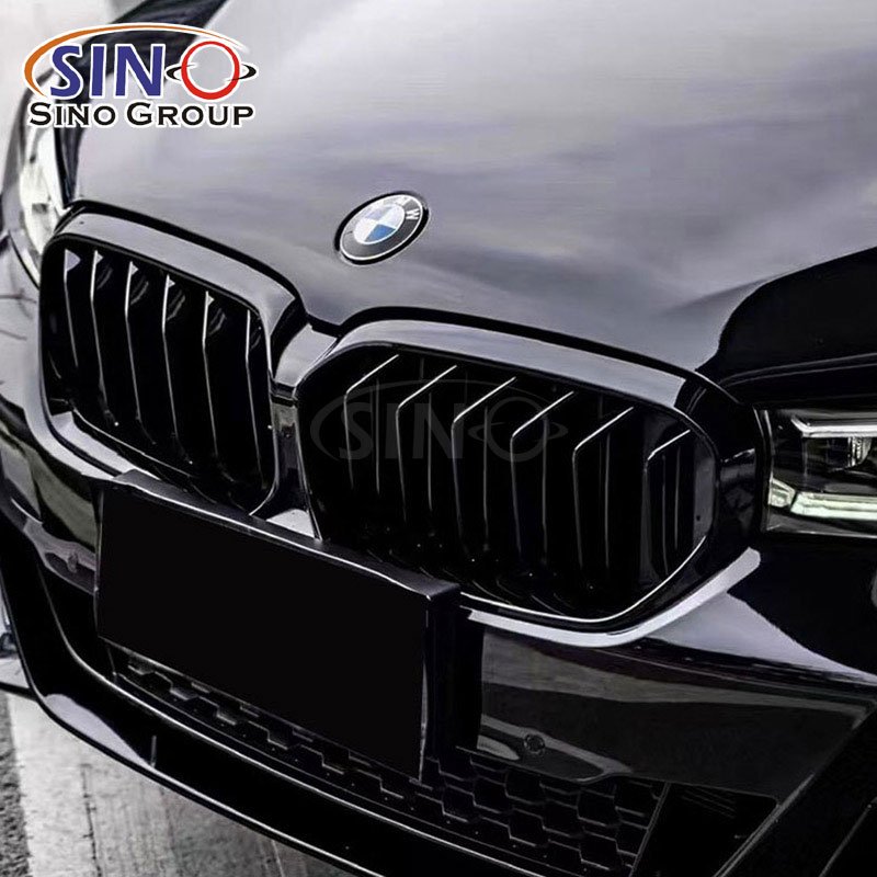5 Years Warranty Self Healing Super High Gloss Metallic Auto Bright Black Color Car Film TPU PPF Paint Protection Film