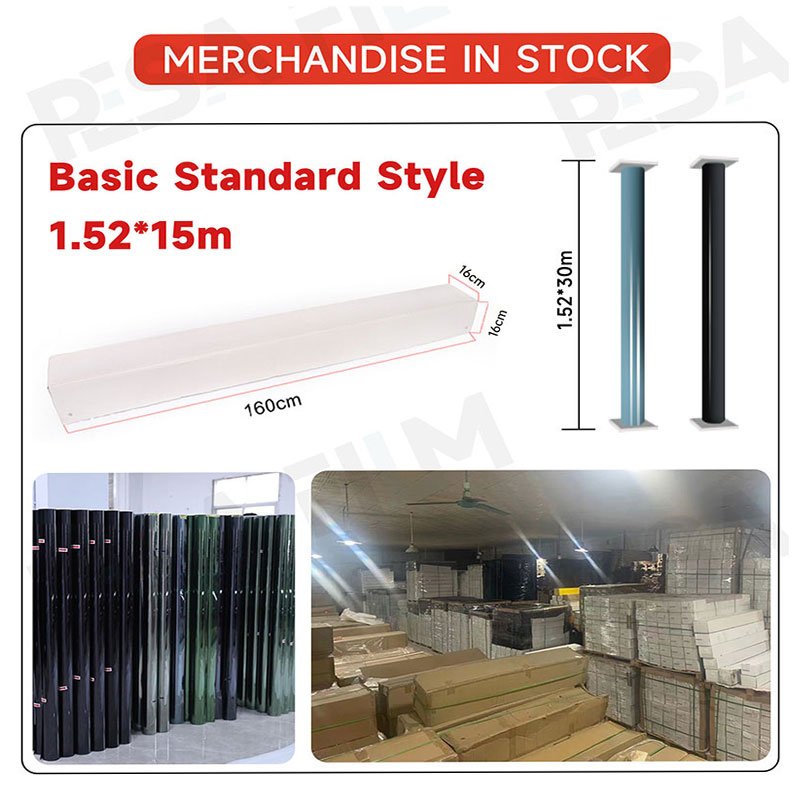 UVR99% IRR99% Heat Insulation UV Rejection Nano Ceramic Solar Window Film Tint Polarized Car Window Tint Custom Box