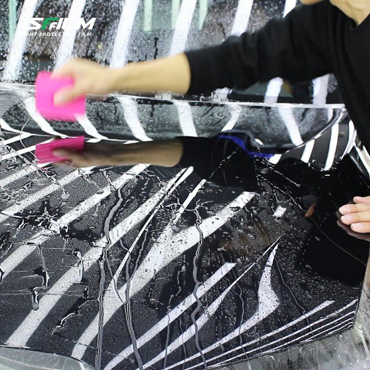 ISF 15 years warranty NG-157 glossy tpu Polycarbonate anti scratch automotive paint protection wrapping price ppf roll car film