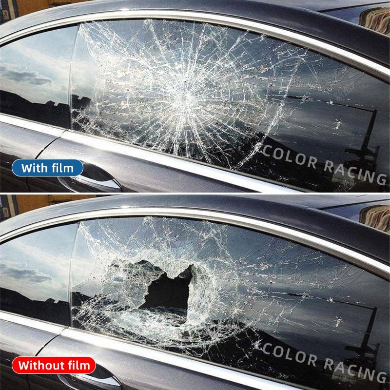 Color Racing Pelcula tintada para faros car film window tint tinted dyed windows film car