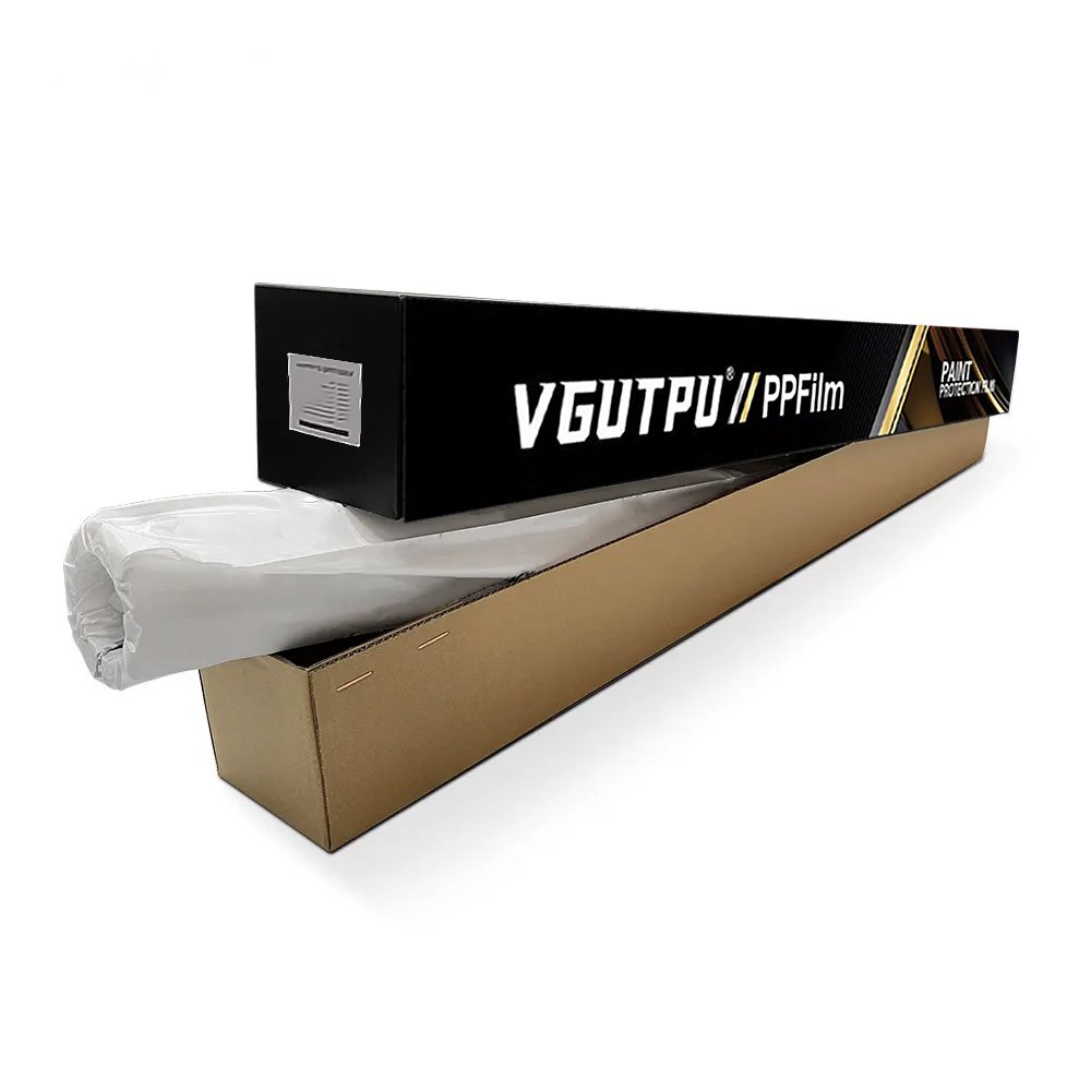 VGU Self Healing 1.52*15M PPF TPU Paint Protection Film Transparent Glossy Hydrophobic Anti-Yellow Car Body TPU Film