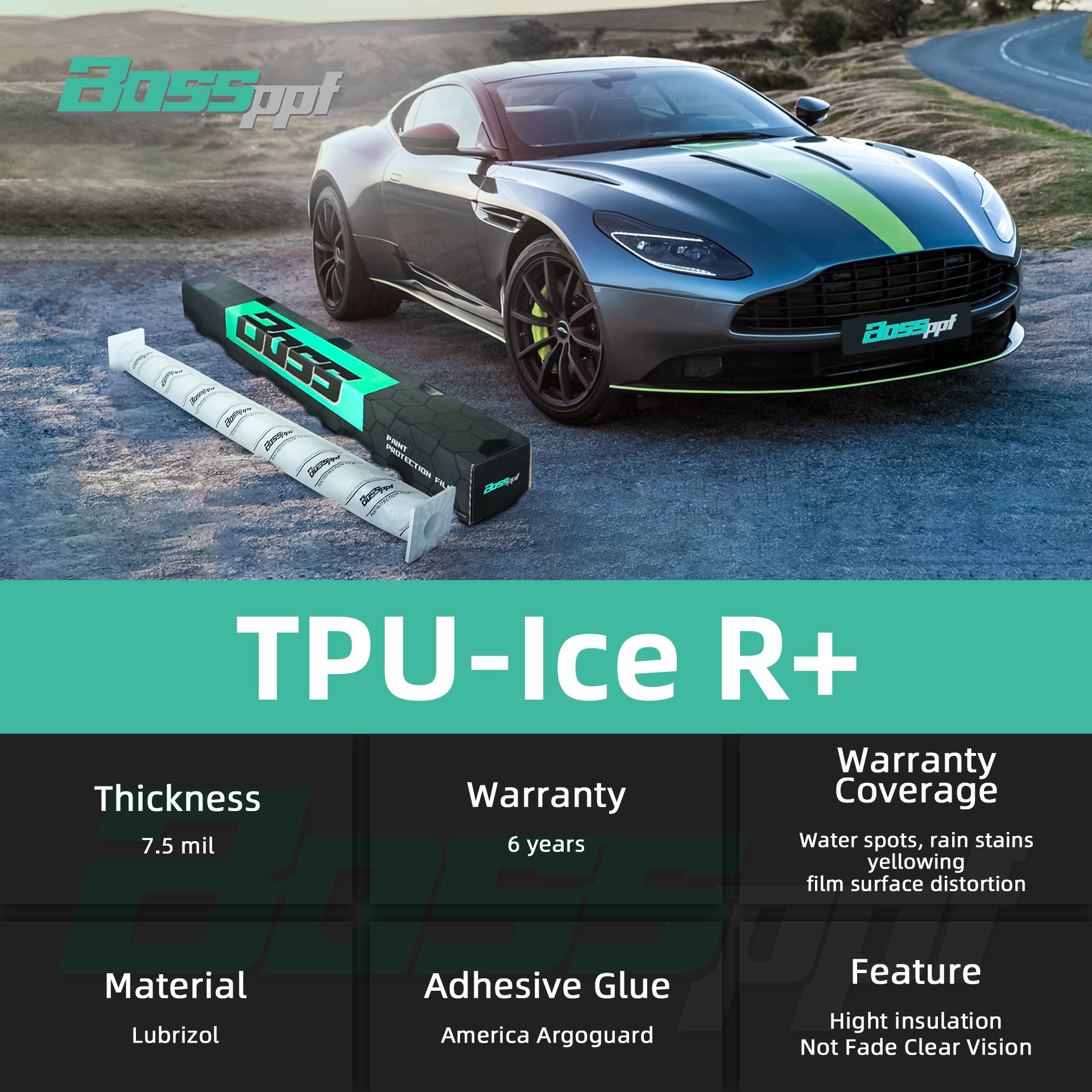High IR rejection 97% Auto-Repair Anti Scratch TPU PPF Car sunroof Film skylight film Ultra Clear CEO PPF