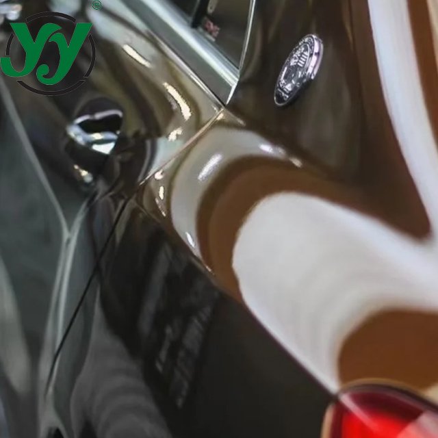 Foshan Starwrap 1.52x18M Glossy Metallic Liquid Coco Brown Vinyl Wrap Film