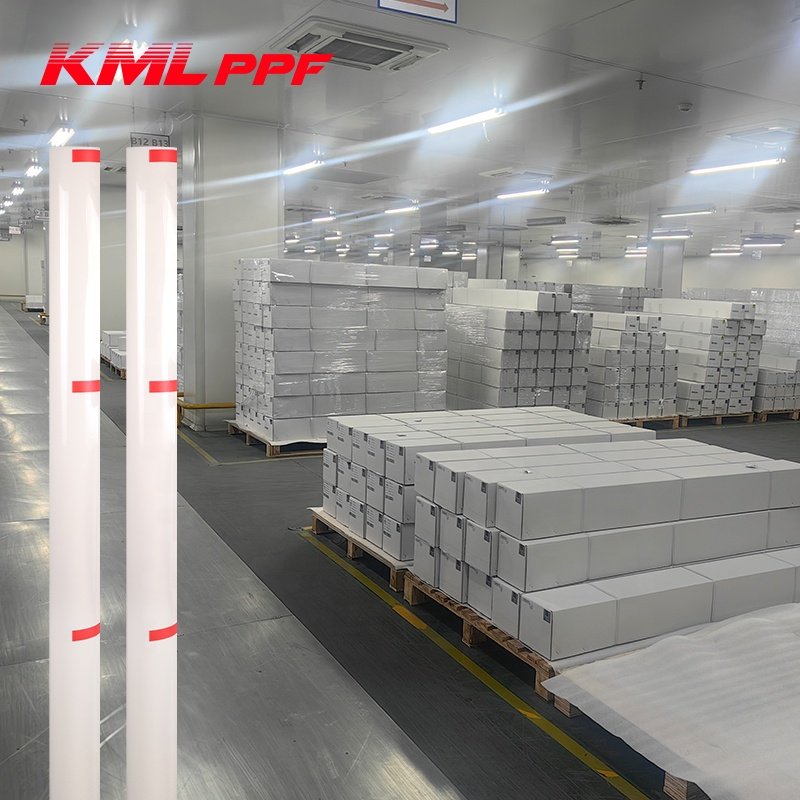 KML self adhesive tpu material 1.52*15m car films transparent ppf film