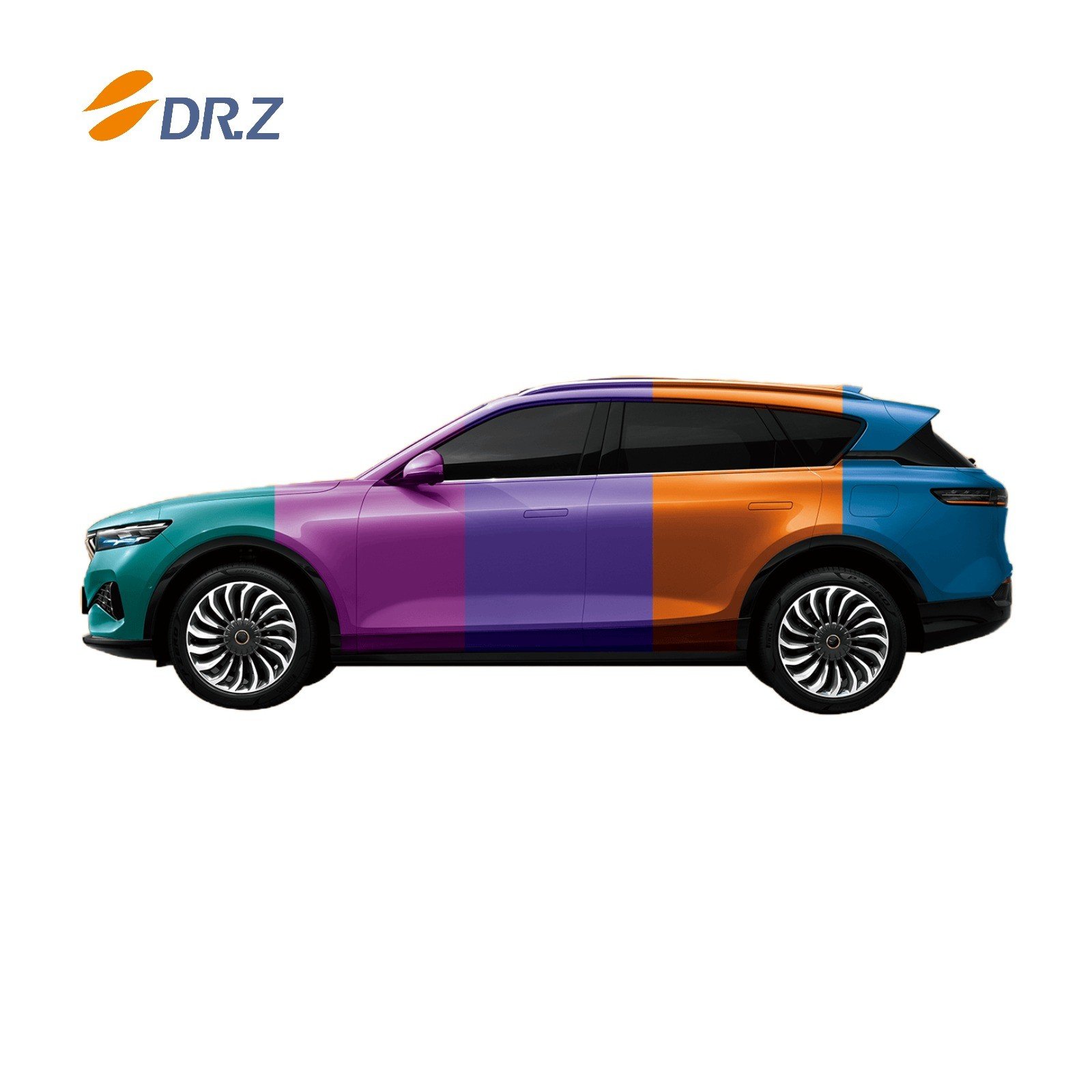 Green Galaxy Color TPU PPF paint protection film car films 1 rolls 1.52*16M thickness 8mil Color Change PPF for car