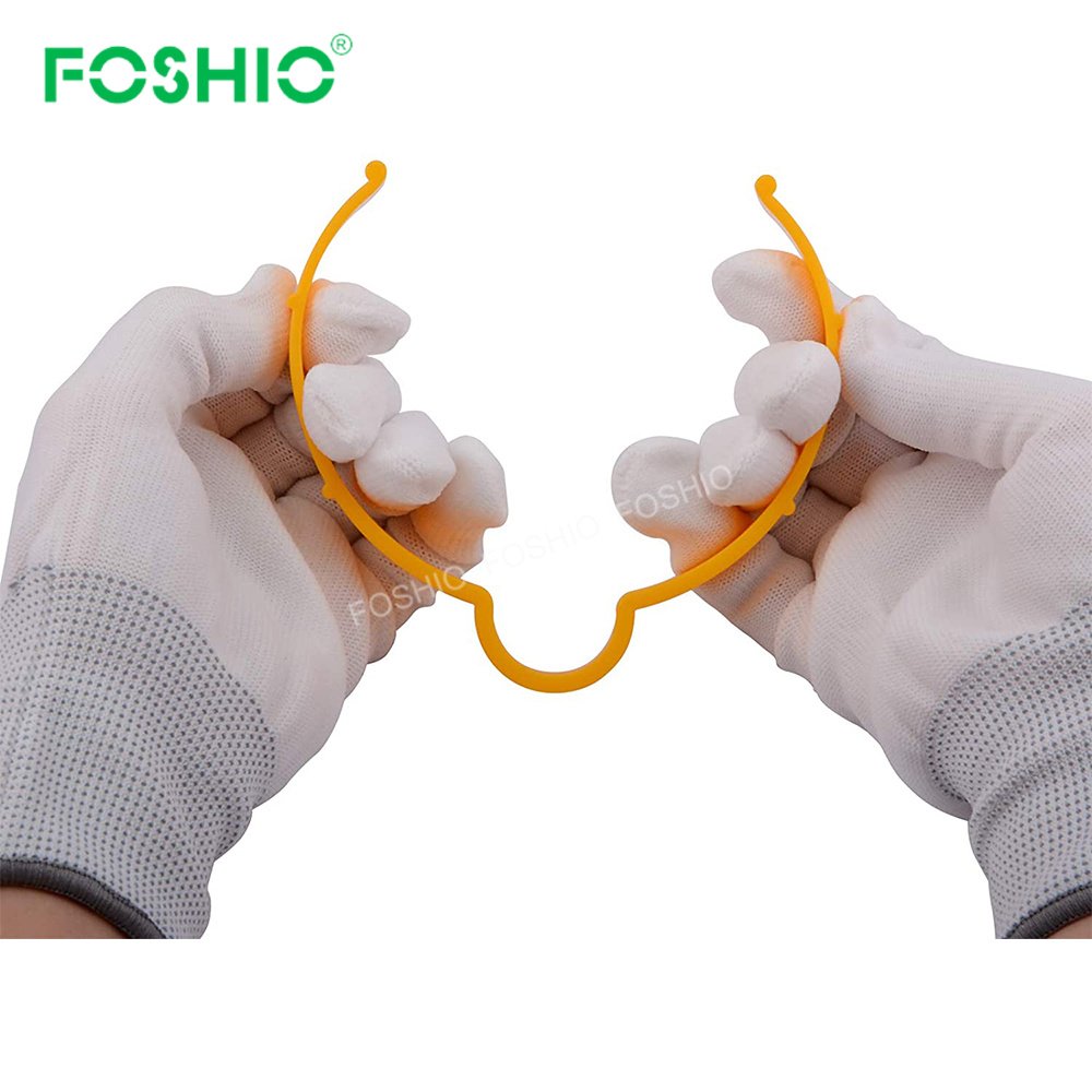 Foshio Customize Logo Car Vinyl Film Kit Roll Clamp Wrap Clip Hoop Ring