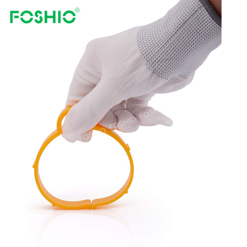 Foshio Customize Logo Car Vinyl Film Kit Roll Clamp Wrap Clip Hoop Ring