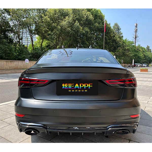 1.52*18m Car Vinyl Wrap Film Foil For Auto Wraps Stickers Black Color Wrapping Vinyl Changing Color Sticker