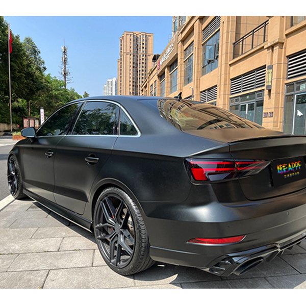 1.52*18m Car Vinyl Wrap Film Foil For Auto Wraps Stickers Black Color Wrapping Vinyl Changing Color Sticker