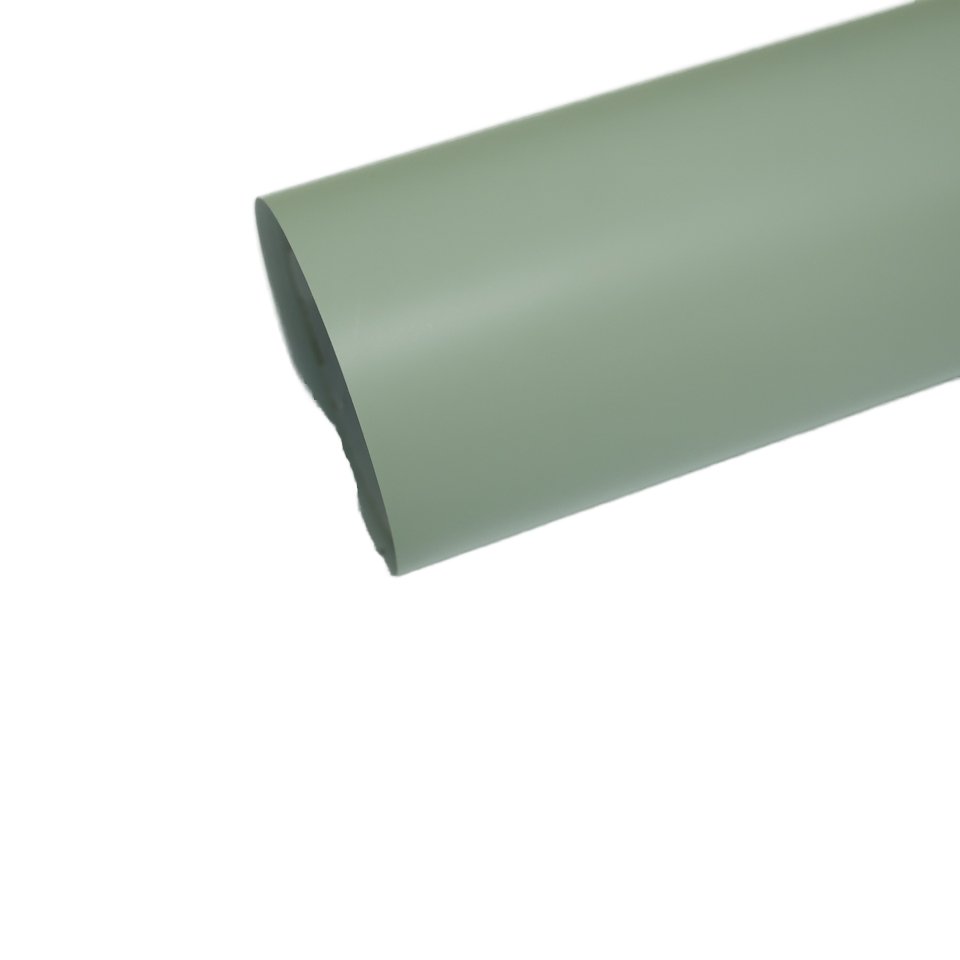 High Quality Easy Install 6.5mil PVC Car Wrap Film Satin Khaki Green Self-Healing Glossy Anti-Scratches Color Changing Car Films