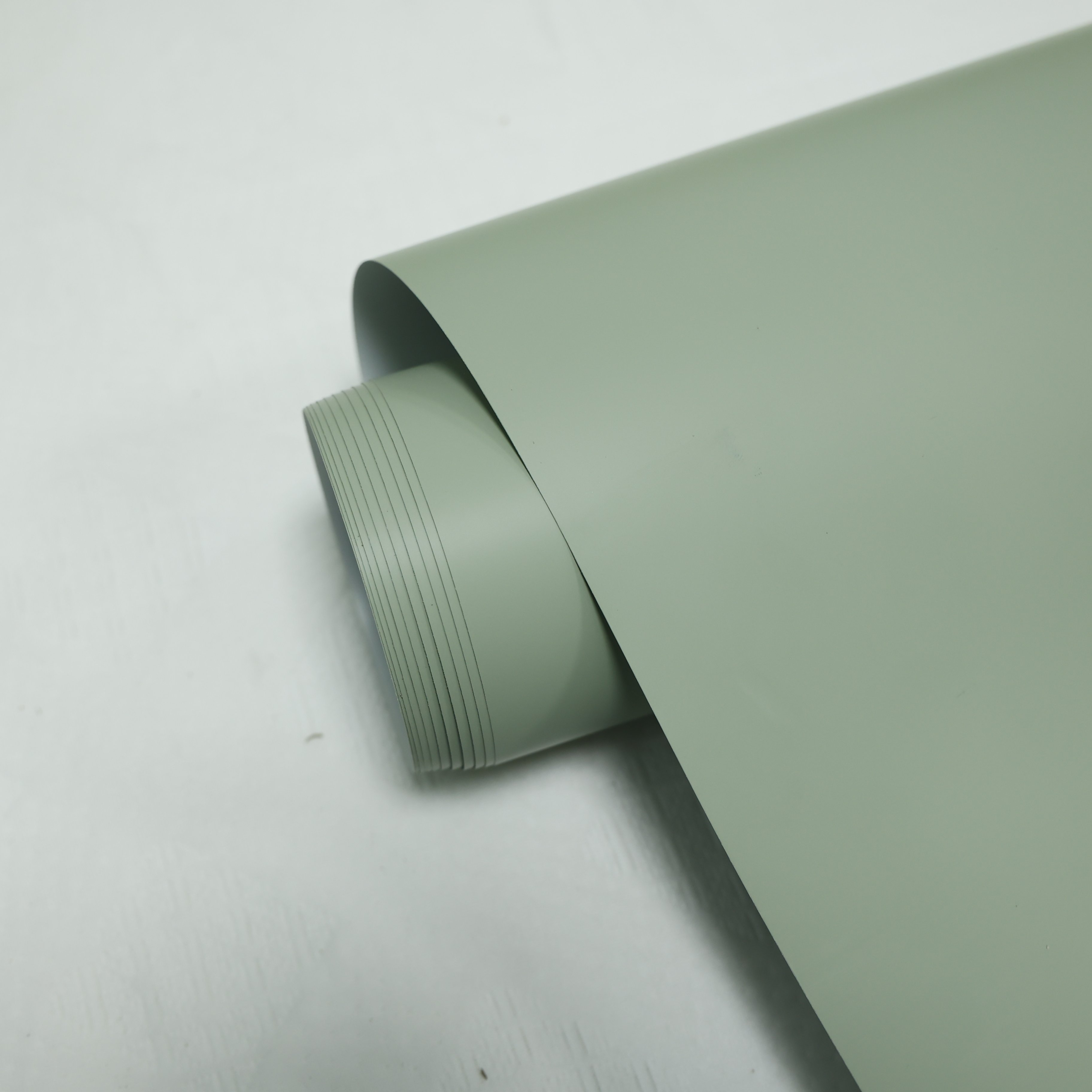 High Quality Easy Install 6.5mil PVC Car Wrap Film Satin Khaki Green Self-Healing Glossy Anti-Scratches Color Changing Car Films