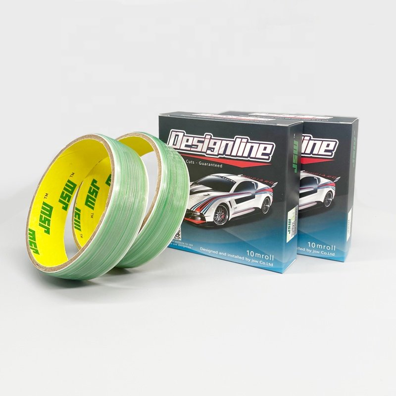 3.5mm*10M Designline Car Wrapping tape Car Film line Wholesale price for graphic and vinyl wraps and applications