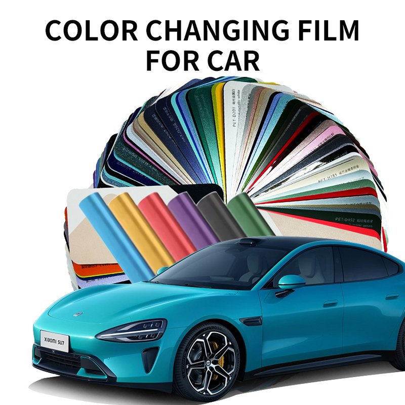 Wholesale Custom Logoair Release Colored Ppf Rolls Anti Scratch Uv Proof Multi-Color Selection Paint Protection Film For Car