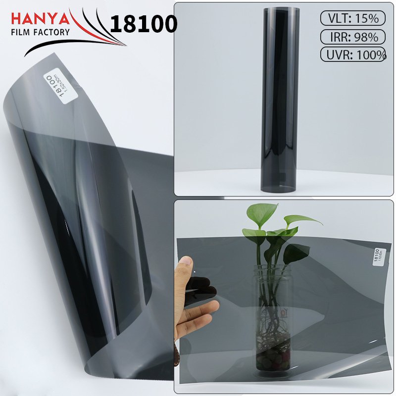 15% VLT Nano Ceramic Removable Car Window Tint Film car window film
