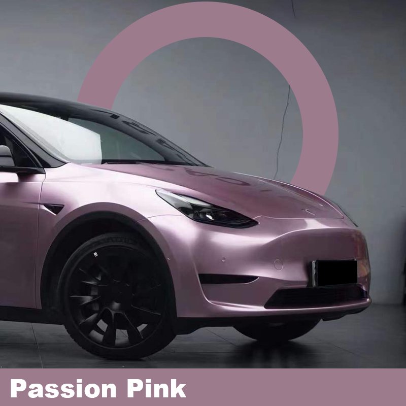 CY Series Car Wrap Vinyl Stickers Super Gloss Metallic PET Purple Auto Vinyl Wrapping for Car Film