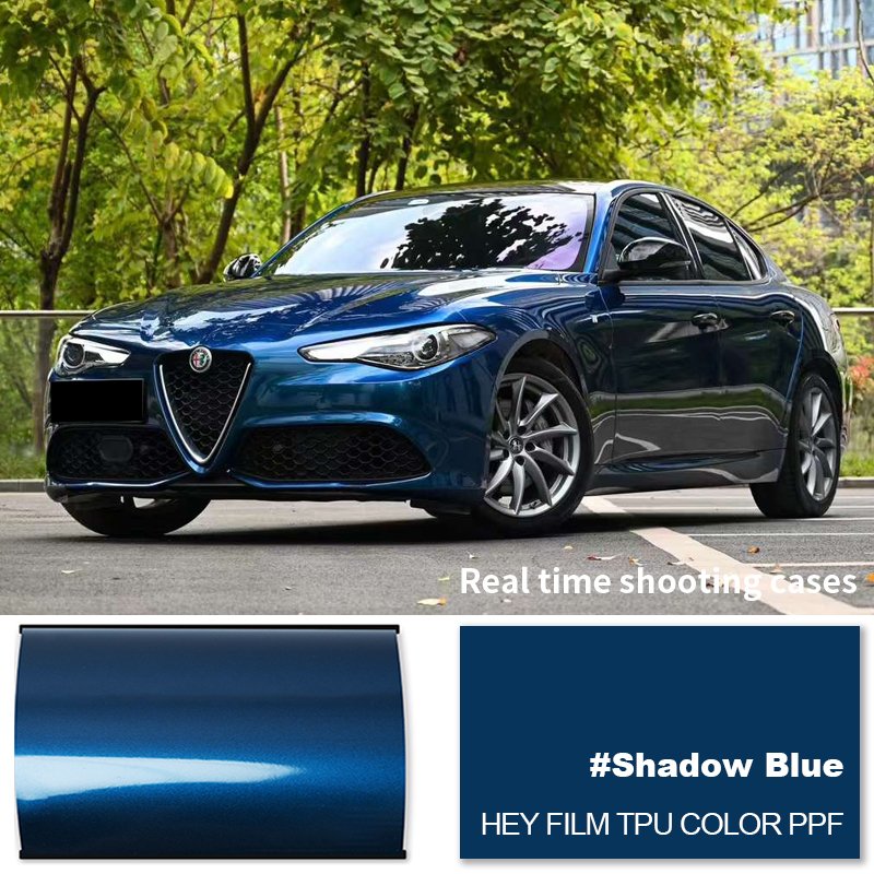 CY Series Car Wrap Vinyl Stickers Super Gloss Metallic PET Purple Auto Vinyl Wrapping for Car Film