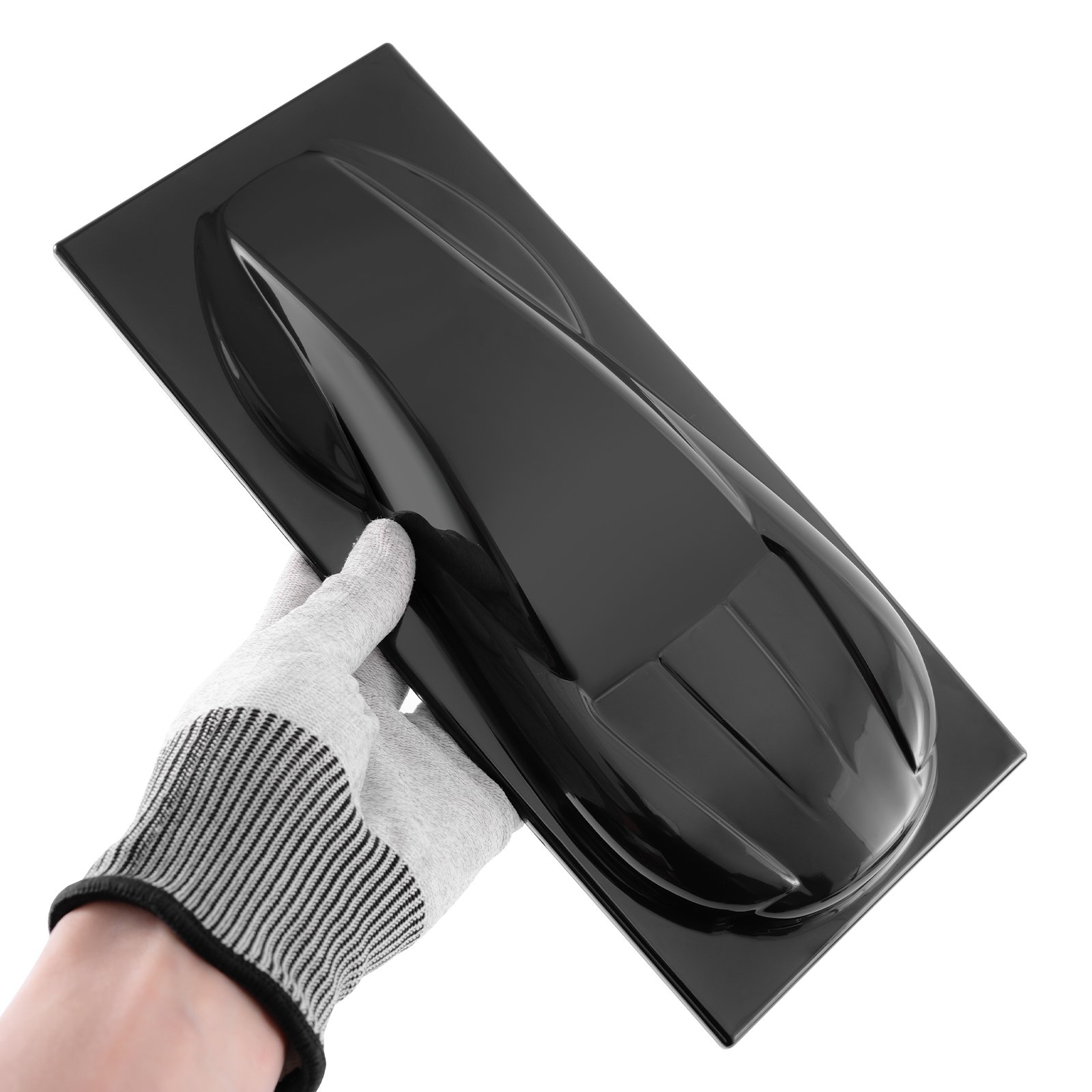 Good Quality ABS Speed Shapes Black Speed Shape Car Paint Vinyl Display Model for Paint Color Change display Mini Car Model