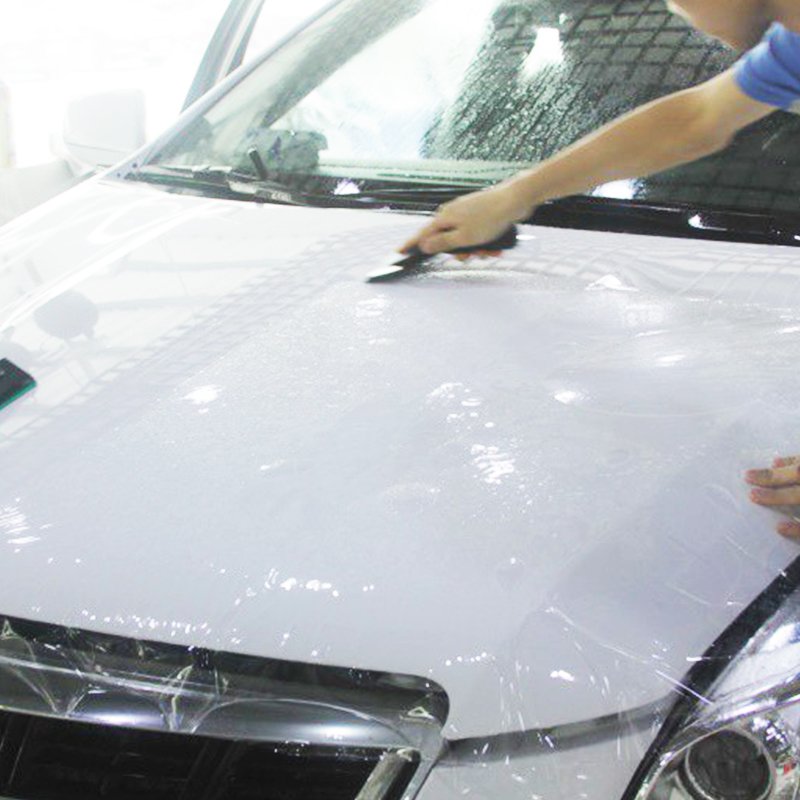NKODA 100% TPU raw material clear Automotive 1.52M *15M glossy anti scratch factory TPU PPF film car paint surface protection film