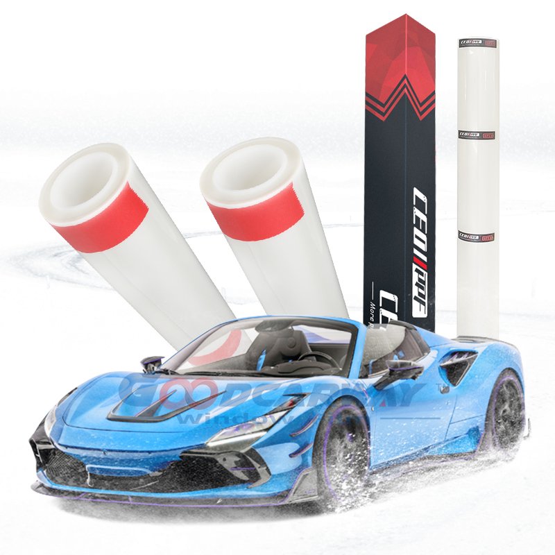 Waterproof Automotive Vinyl Wrap TpH Sticker Transparent Glossy Ppf Car Paint Protection Film 1.52*15m