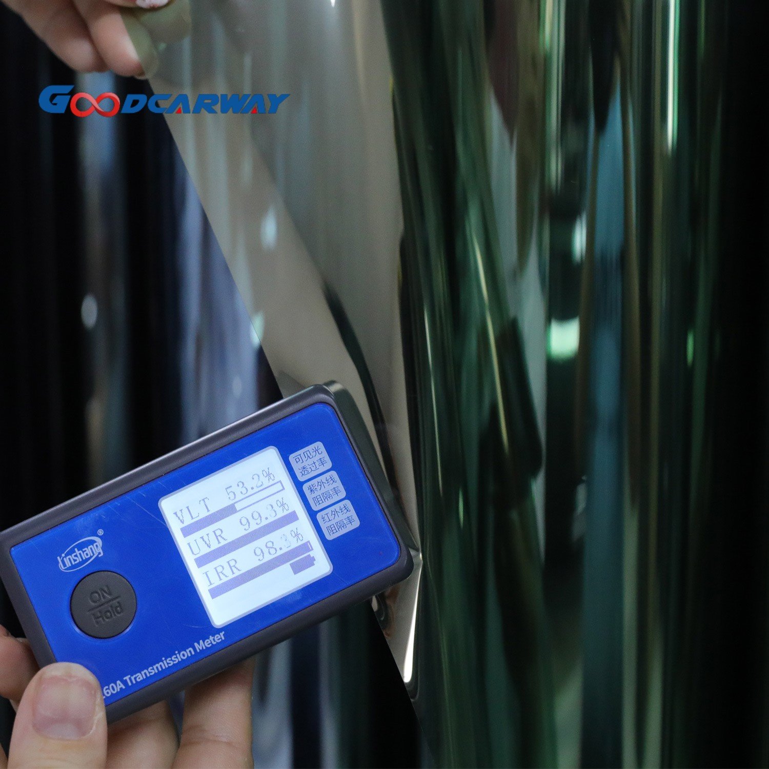 Metallic Window Film Reflective Privacy For Car or Building Anti-scratch