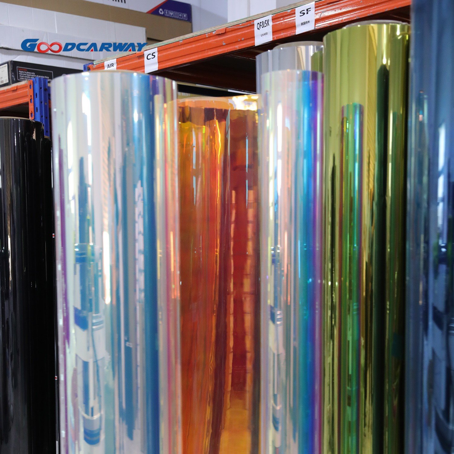 Metallic Window Film Reflective Privacy For Car or Building Anti-scratch