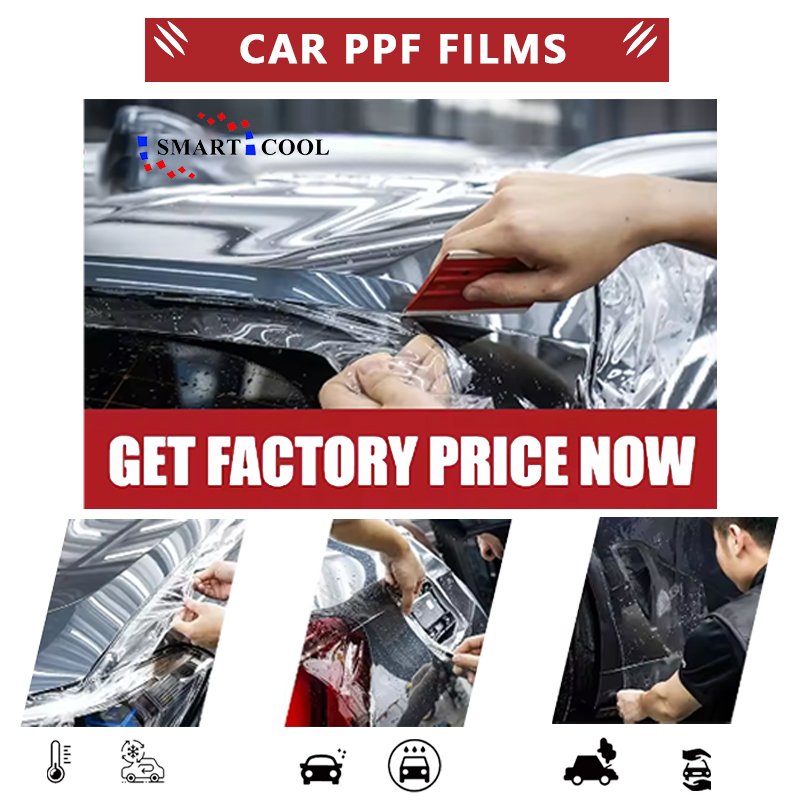 10 Years Warranty Ultra Glue Black PPF Car Wrap Vinyl TPH TPU Paint Protection Film Body Coating Car Films