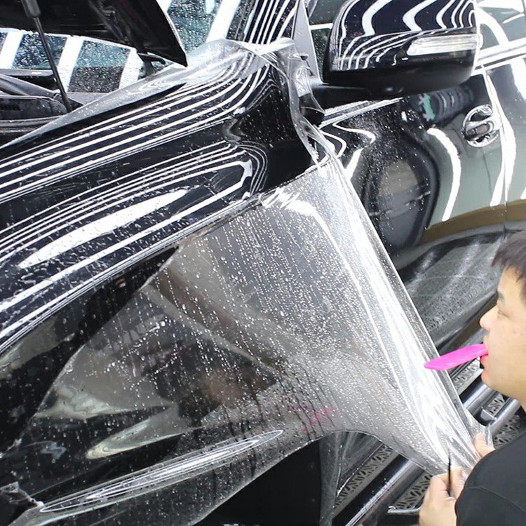 Anti Yellowing Anti Scratch Auto Body Wrap PPF Paint Protection Film Hpm8 Self-healing Clear Self-adhesive Uv 99% Car TPU 1 Roll