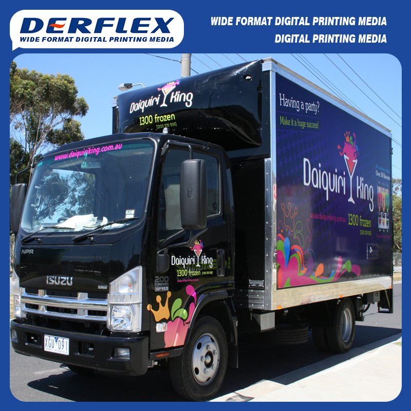 Wholesale White Adhesive Car Vinyl Film Wrap Pvc Front Light Flexible Banner Roll Pvc Banner